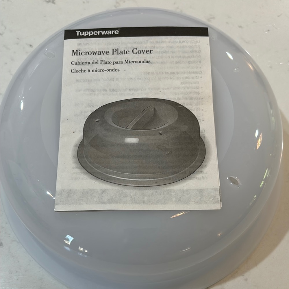 Tupperware Gray Food Storage Splatter Guard